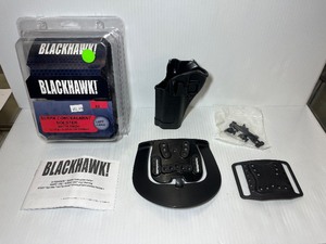 lot 1335 image: Blackhawk Serpa Concealment Holster, Left Hand, Matte Finish, CZ 75 B  75 SP-01  85 Combat, #62