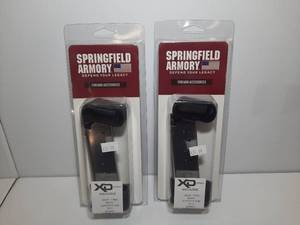 lot 644 image: (2) Springfield Armory XD Magazines, .45ACP, Sleeve #1 & #2, 7 RD XD-S, XDS50071.