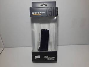 lot 662 image: Sig Sauer Magazine, P365, 9mm, SUBCOMPACT, 10 RD, MAG-365-9-10X, Finger Extension,  MSP $49.99