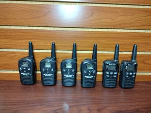 lot 1813 image: Midland Battery Operated (2) Talkers or (4) xtra-talk Two-way Radios.