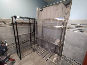 lot 1820 image: (2) NSF-rated Wire Racks