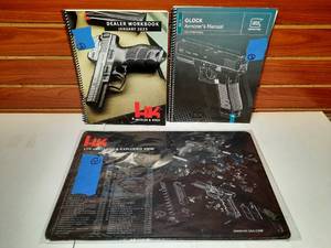 lot 1868 image: Heckler & Koch Dealer Workbook January, 2023 Glock Armorers Manual, Gen 4 Mousepad