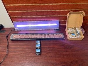 lot 1824 image: (2) Light boxes Yeahplus RGB Wireless Touch RF Strip Light Kit.