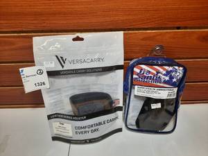 lot 1326 image: Versacarry and DeSantis Holsters
