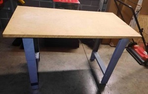 lot 1897 image: BenchPro Stationary Work Bench, 48 W X 24 X 36 H
