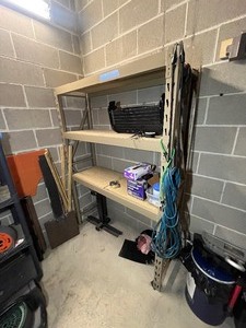 lot 1941 image: Xtreme steel component shelving rack. 3 shelves