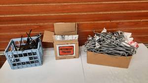 lot 1917 image: Display fixtures and logo pegs