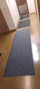 lot 1962 image: (3) Carpet Mats 46 x 34 60 x 35 117x35