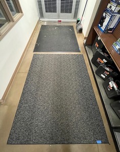 lot 1963 image: (2) Carpet Mats, 96 x 72