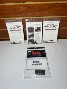 lot 1777 image: (2) Springfield Armory Hellcat Optics Mounting Hardware Kit (1) H&K Plate #3 VP or STS2