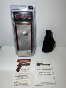 lot 1072 image: Galco Gunleather Holster, Triton Kydex IWB,, Glock 26,, Glock 27, 33, Right Hand, Black, TR288