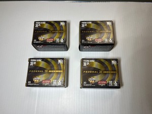 lot 1077 image: (4) Federal Premium Pistol Cartridges, 38 Special, 110 GR, Hydra-Shot, JHP