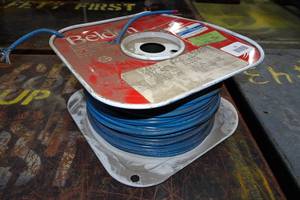 lot 25 image: Spool with 20 AWG Twinaxial Wire