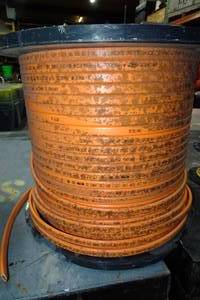 lot 28 image: Spool with Raychem 5XL-1-CR 120V Self-Regulating Heating Cable