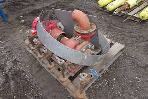 lot 64 image: Bell & Gossett 7 GPM Pump with 7.5 HP 3 Phase Electric Motor