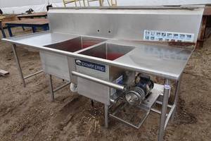 lot 75 image: Power Soak Systems Power Prep PS-300 Stainless Steel Prep Station