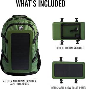 Outdoor Tech Mountaineer Solar Backpack