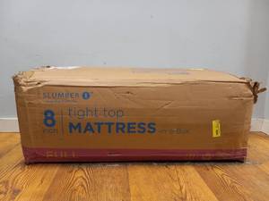 NEW SLUMBER 1 - 8 INCH TIGHT TOP MATTRESS SIZE FULL