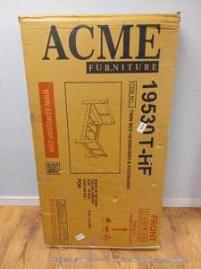 ACME TWIN BED HEADBOARD AND FOOTBOARD