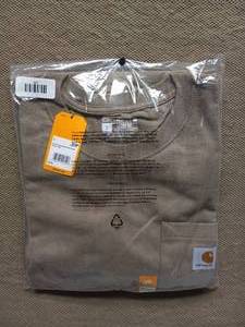 NEW CARHARTT LOOSE FIT HEAVYWEIGHT SHORT SLEEVE POCKET T-SHIRT