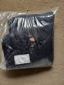 NEW DICKIES FULL ZIP FLEECE LINED HOODED JACKET 2XL