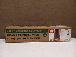 NEW HOLIDAY TIME CHRISTMAS TREE 6.0 FT NON LIT