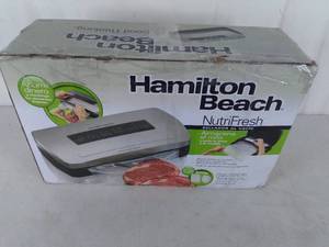 NEW Hamilton Beach NutriFresh Vacuum Sealer