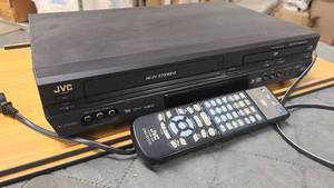 lot 25 image: JVC DVD and Video Player HR-XVC30U With Remote