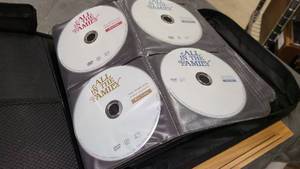 lot 87 image: Large Binder full of Classic TV show DVDs SEE PICTURES