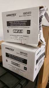 lot 129 image: 2 Boxes of Ambitex NMD400 Powder Free Nitrile Exam Gloves