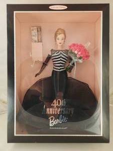 lot 30 image: NIB 40th Anniversary Barbie