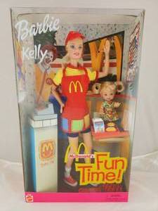 lot 37 image: NIB McDonalds Fun Time Barbie