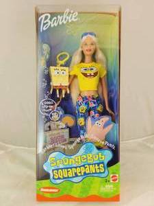 lot 52 image: NIB SpongeBob Barbie