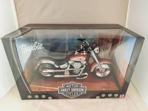 lot 54 image: NIB Barbie Harley Davidson