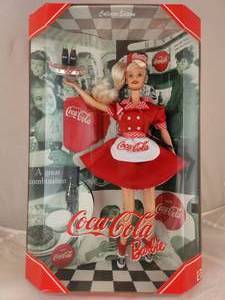 lot 65 image: NIB Coca Cola Barbie