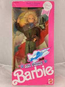 lot 67 image: NIB Air Force Barbie