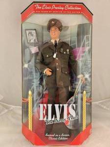 lot 68 image: NIB Elvis Barbie