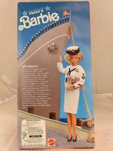 lot 69 image: NIB Navy Barbie