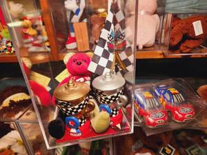 lot 165 image: Branded Nascar and Indy 2001 Plush Toy, Plastic Misc. Lot