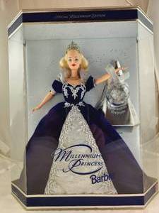 lot 182 image: NIB Millennium Princess Barbie