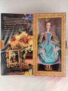 lot 184 image: NIB Fair Valentine Barbie