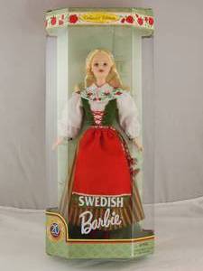 lot 195 image: NIB Swedish Barbie