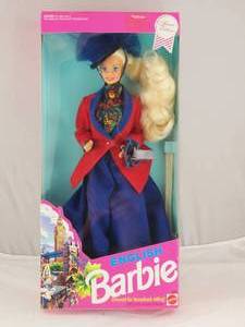 lot 198 image: NIB English Barbie