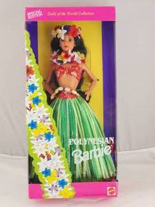 lot 199 image: NIB Polynesian Barbie