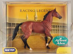 lot 217 image: NIB Breyer #11 Afleet Alex