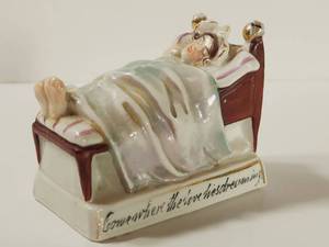 lot 326 image: Come Where The Love Lies Dreaming Antique Porcelain
