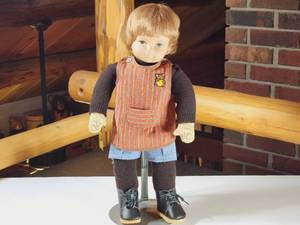 lot 395 image: Vintage Swiss Doll
