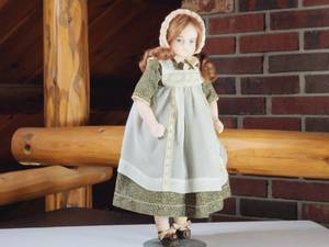 lot 400 image: Vintage English Wax Doll