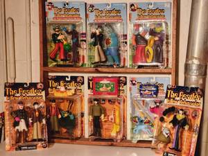 lot 203 image: 8 NIB McFarlane Beatles Yellow Submarine Toys