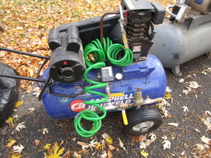 Campbell Hausfeld air compressor, 2...